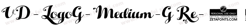 VD-LogoG-Medium-G Re字体转换
